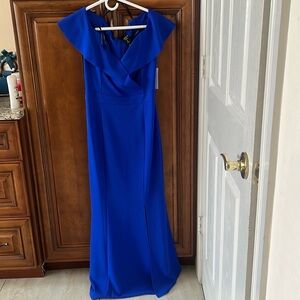 Night gown dress royal blue size 8